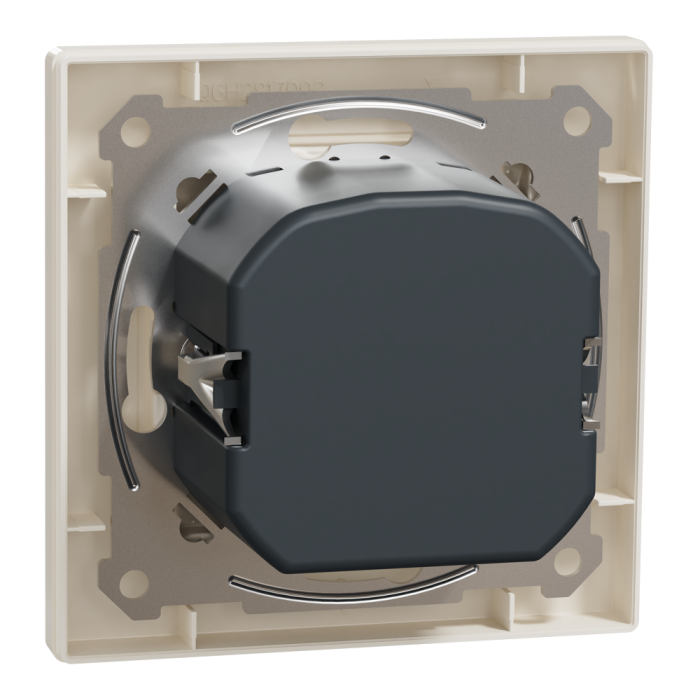 Поворотний LED димер, 230 В, 370 Вт, кремовий, Asfora, Schneider Electric [EPH6800123]