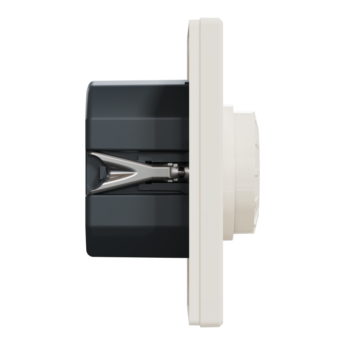 Поворотний LED димер, 230 В, 370 Вт, кремовий, Asfora, Schneider Electric [EPH6800123]