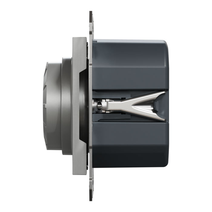 Поворотний LED димер, 230 В, 370 Вт, алюміній, Asfora, Schneider Electric [EPH6800161]