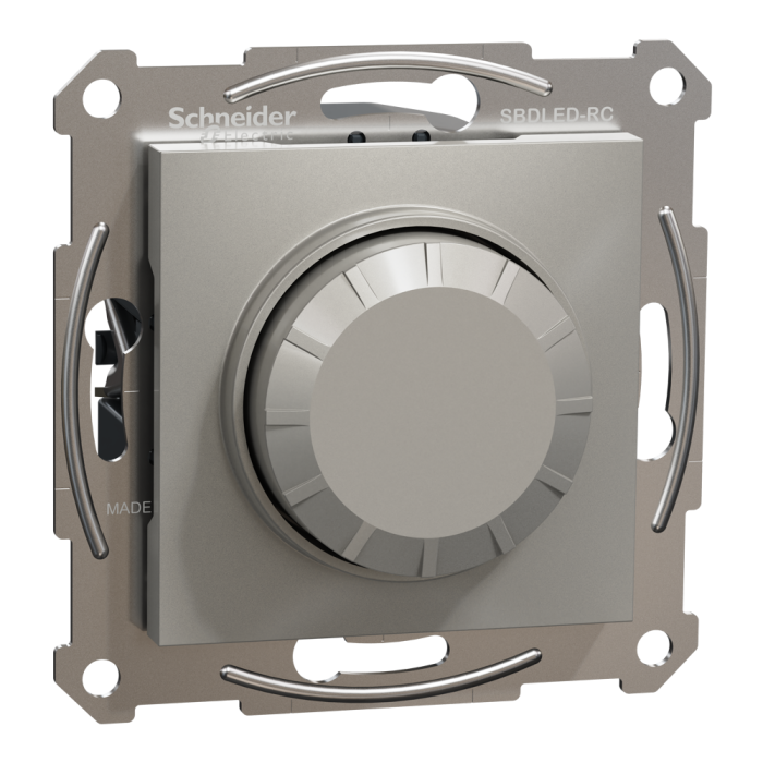 Поворотний LED димер, 230 В, 370 Вт, бронза, Asfora, Schneider Electric [EPH6800169]