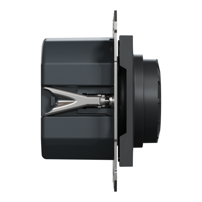 Поворотний LED димер, 230 В, 370 Вт, антрацит, Asfora, Schneider Electric [EPH6800171]