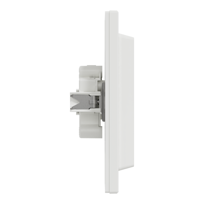 Розетка подвійна без заземлення біла Asfora, Schneider Electric [EPH9700121]