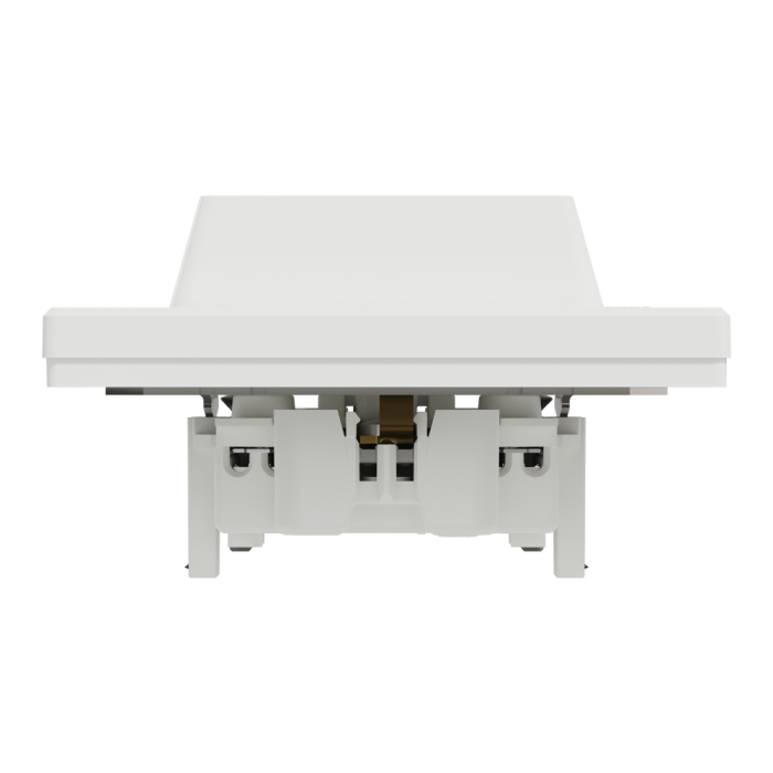 Розетка подвійна з заземленням біла Asfora, Schneider Electric [EPH9900121]