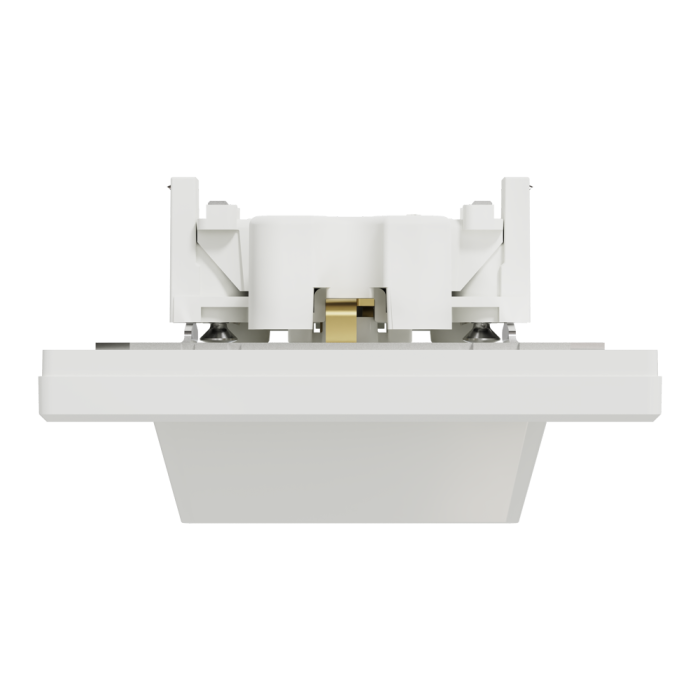 Розетка подвійна з заземленням біла Asfora, Schneider Electric [EPH9900121]