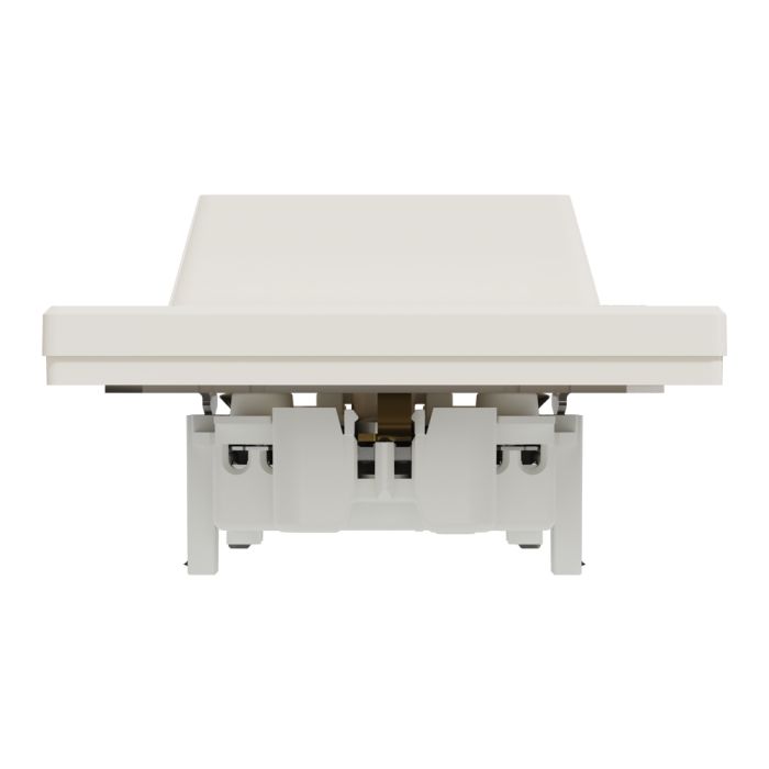 Розетка подвійна з заземленням кремова Asfora, Schneider Electric [EPH9900123]