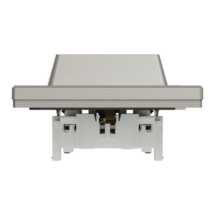 Розетка подвійна з заземленням бронза Asfora, Schneider Electric [EPH9900169]