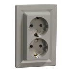 Розетка, бронза, 16 А, Asfora - Schneider Electric [EPH9900169]