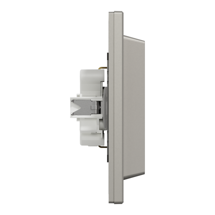 Розетка подвійна з заземленням бронза Asfora, Schneider Electric [EPH9900169]