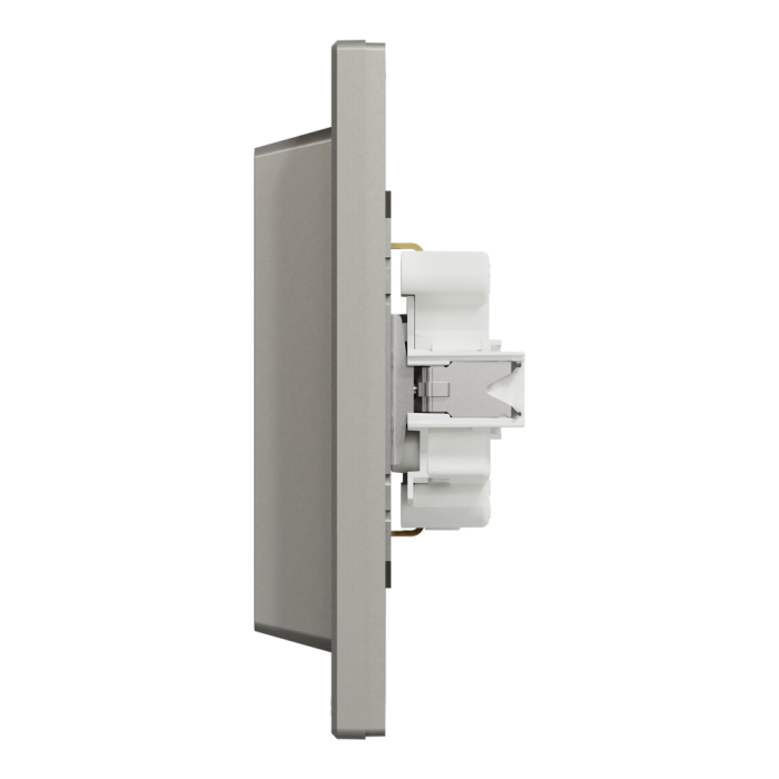 Розетка подвійна з заземленням бронза Asfora, Schneider Electric [EPH9900169]