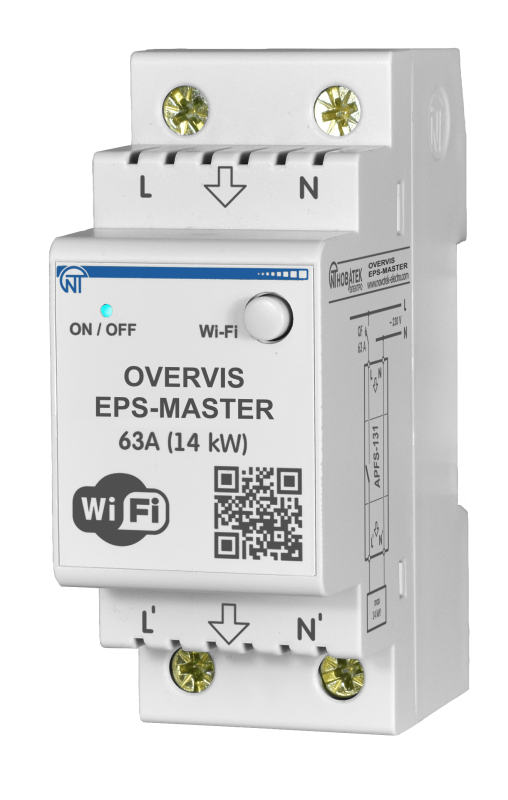 Реле контролю згенерованої потужності EPS MASTER, Новатек-Електро