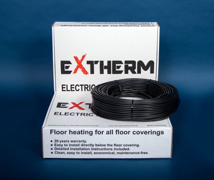 Кабель нагрівальний двожильний 119 м, 3570 Вт, Extherm