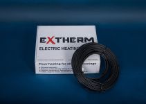 Кабель нагрівальний двожильний 25 м, 500 Вт, Extherm