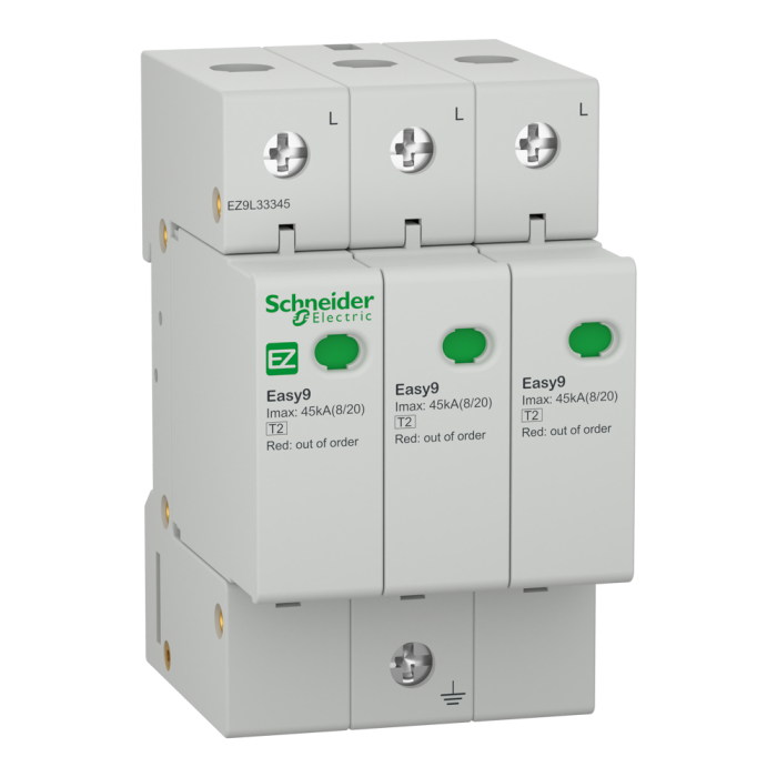 Розрядник перенапруг, 50 А, easy9 - Schneider Electric [EZ9L33345]