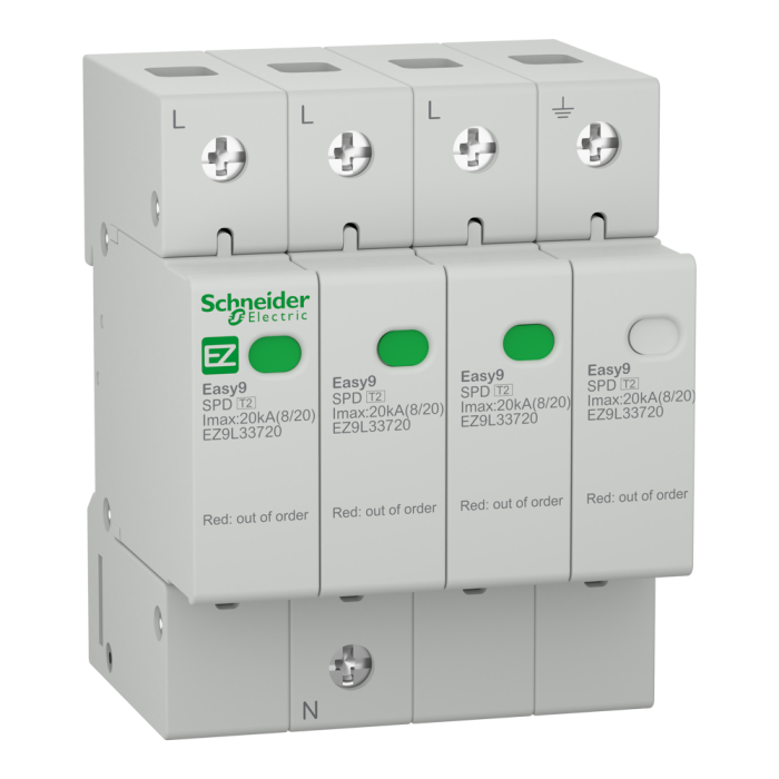 Розрядник перенапруг, 25 А, easy9 - Schneider Electric [EZ9L33720]