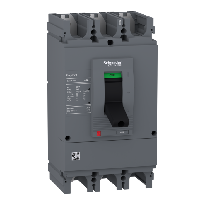 Автоматичний вимикач, 400 А, easypact - Schneider Electric [EZC400N3400N]