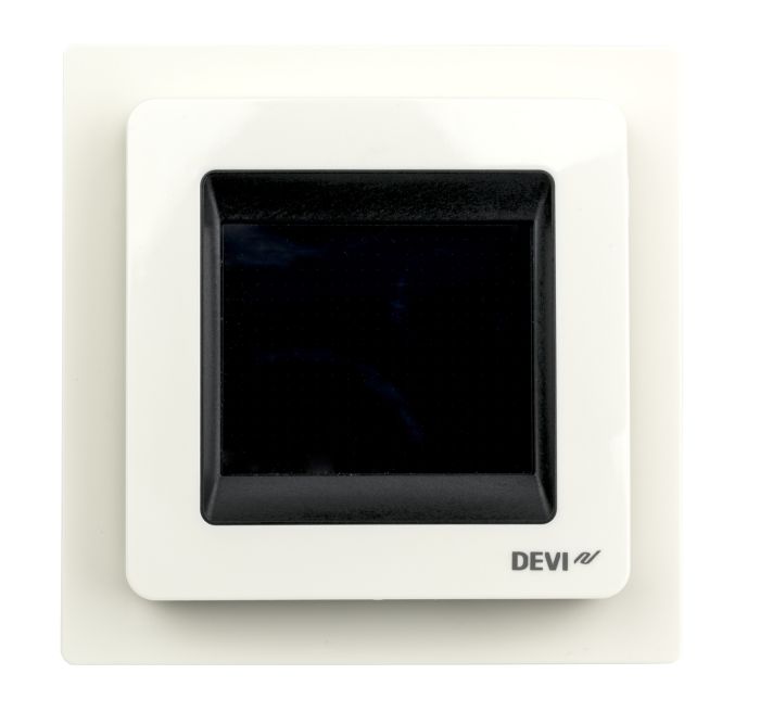 Терморегулятор DEVIreg Touch White (від +5 до +45), Devi [140F1064]