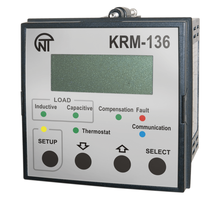 Контролер реактивної потужності КРМ-136, Новатек-Електро