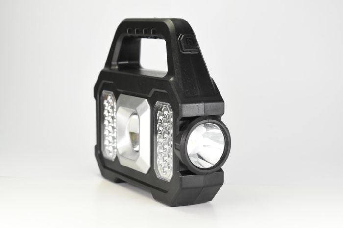 Ліхтар-PowerBank з сонячною батареєю та USB, Новатек-Електро