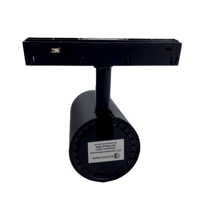 LED світильник трековий магнітний на ніжці 12 Вт, 4000К, чорний, Electro House [EH-TMLS-12W]