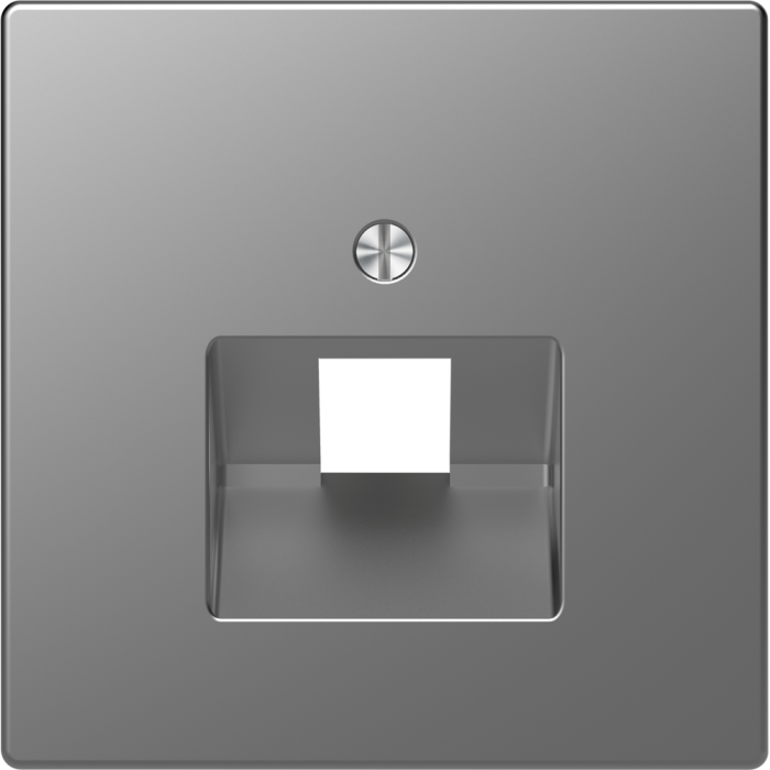 Лицьова накладка, нержавіюча сталь, Merten, Schneider Electric [MTN4521-6036]