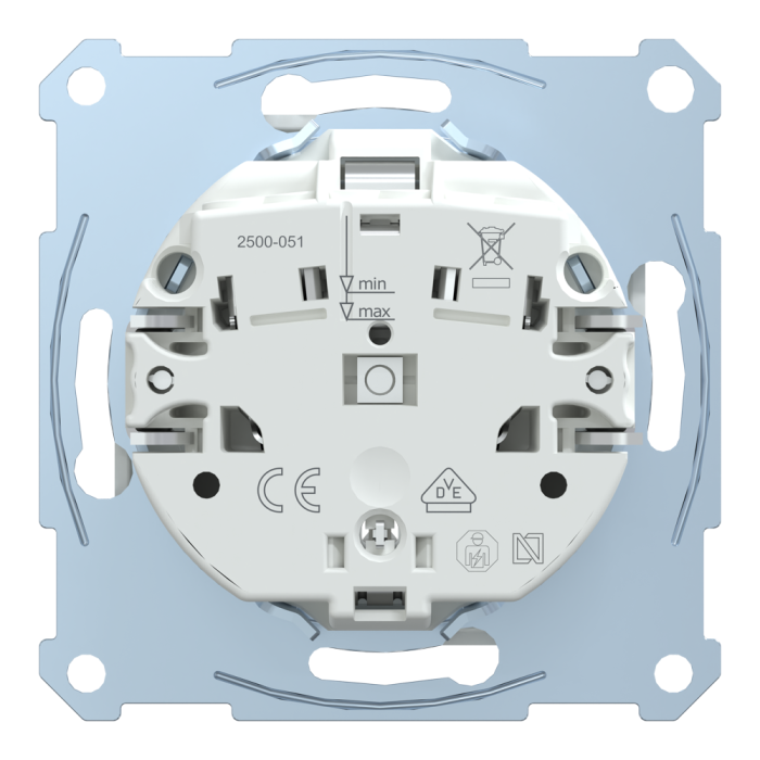Розетка, Merten, Sm розетка schuko з з/ш., білий (ral 9016), Schneider Electric, [MTN2300-0325]