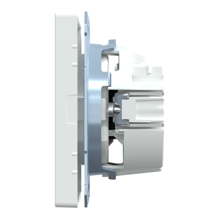 Розетка, 16 А, біла, Merten, Schneider Electric [MTN2300-6035]