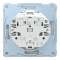 Розетка, 16 А, біла, Merten, Schneider Electric [MTN2314-6035]