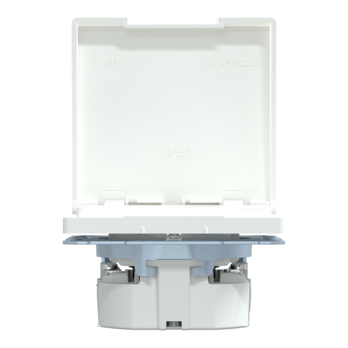 Розетка, 16 А, біла, Merten, Schneider Electric [MTN2314-6035]