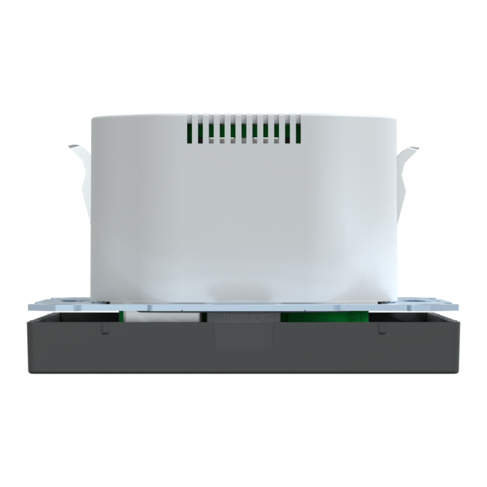 Зарядний пристрій USB + розетка, 16 А, чорна, Merten, Schneider Electric [MTN2367-6034]