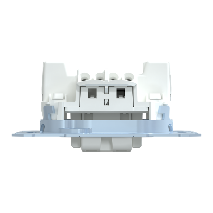 Вимикач, 1-клавішний, 10 А, Merten, Schneider Electric [MTN3111-0000]