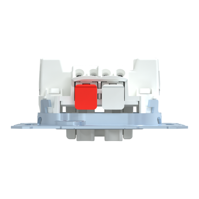 Вимикач, 2-клавішний, 10 А, Merten, Schneider Electric [MTN3115-0000]