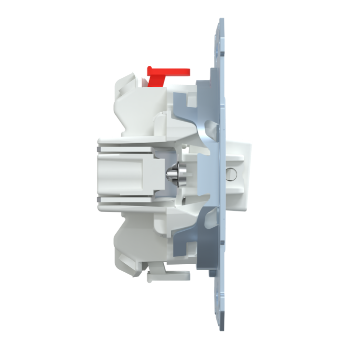 Вимикач, 1-клавішний, 10 А, Merten, Schneider Electric [MTN3116-0000]