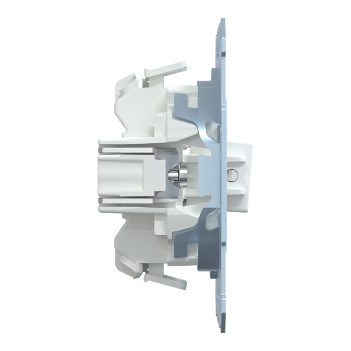 Вимикач, 1-клавішний, 10 А, Merten, Schneider Electric [MTN3117-0000]