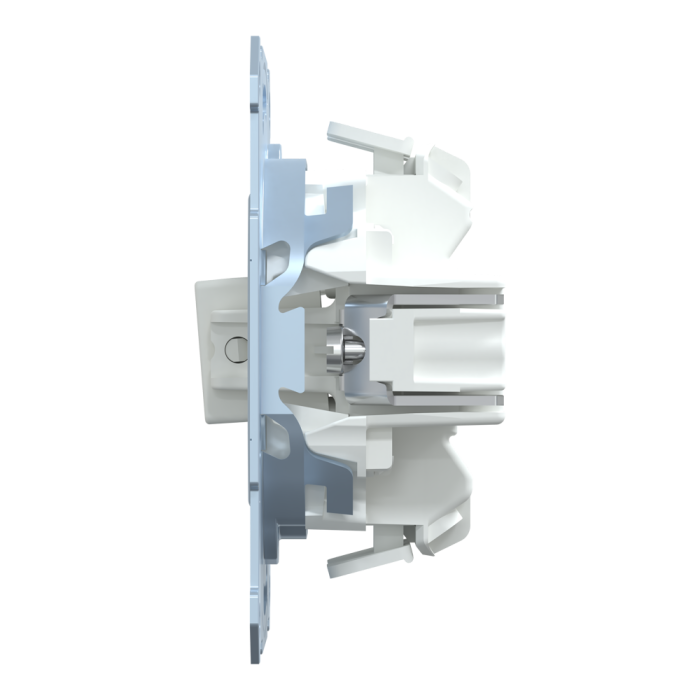 Вимикач, 1-клавішний, 10 А, Merten, Schneider Electric [MTN3117-0000]