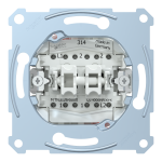 Вимикач, 2-клавішний, 10 А, Merten - Schneider Electric [MTN3126-0000]