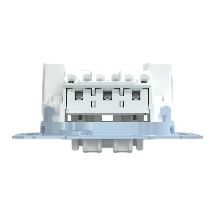 Вимикач + кнопка, Merten, Механ.з клав.і кноп.перем.на 2 напр., Schneider Electric, [MTN3128-0000]