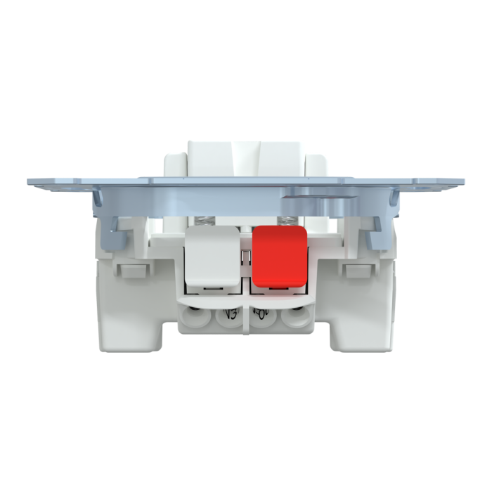 Кнопка, 1-клавішна, 10 А, Merten, Schneider Electric [MTN3150-0000]