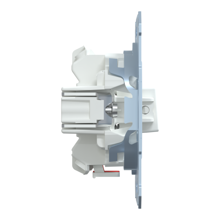 Кнопка, 1-клавішна, 10 А, Merten, Schneider Electric [MTN3150-0000]