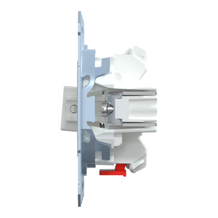 Кнопка, 1-клавішна, 10 А, Merten, Schneider Electric [MTN3150-0000]
