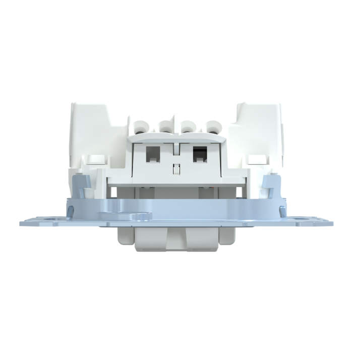 Кнопка, 1-клавішна, 10 А, Merten, Schneider Electric [MTN3150-0000]