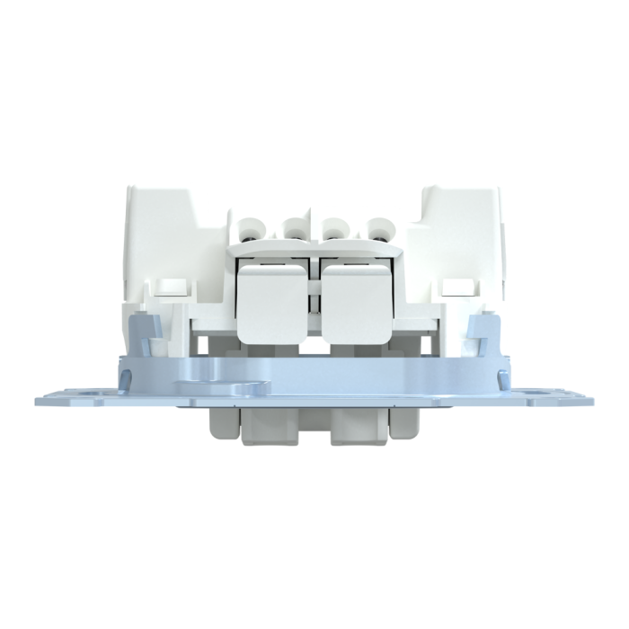 Кнопка, 2-клавішна, 10 А, Merten, Schneider Electric [MTN3155-0000]