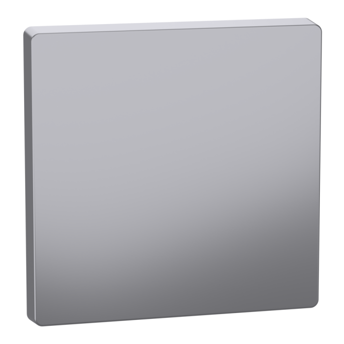 Клавіша для 1-кнопкового вимикача, нержавіюча сталь, Merten - Schneider Electric [MTN3300-6036]