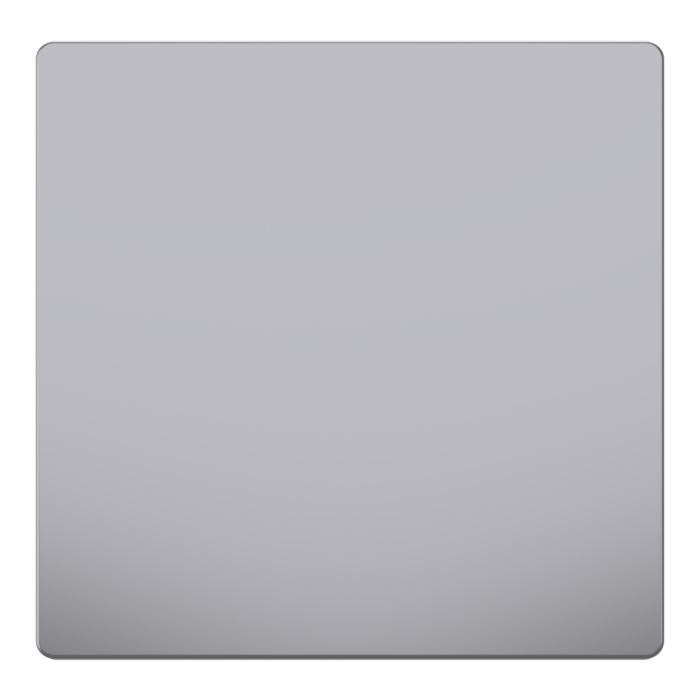 Клавіша для 1-кнопкового вимикача, нержавіюча сталь, Merten - Schneider Electric [MTN3300-6036]