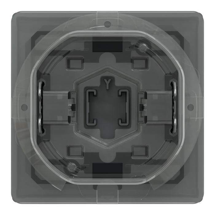 Клавіша, Merten, D-Life КЛАВІША 1-а IP44 АНТРАЦИТ, чорний (ral 7024), Schneider Electric, [MTN3304-6034]