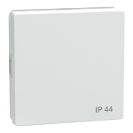 Клавіша для 1-кнопкового вимикача, біла, Merten - Schneider Electric [MTN3304-6035]