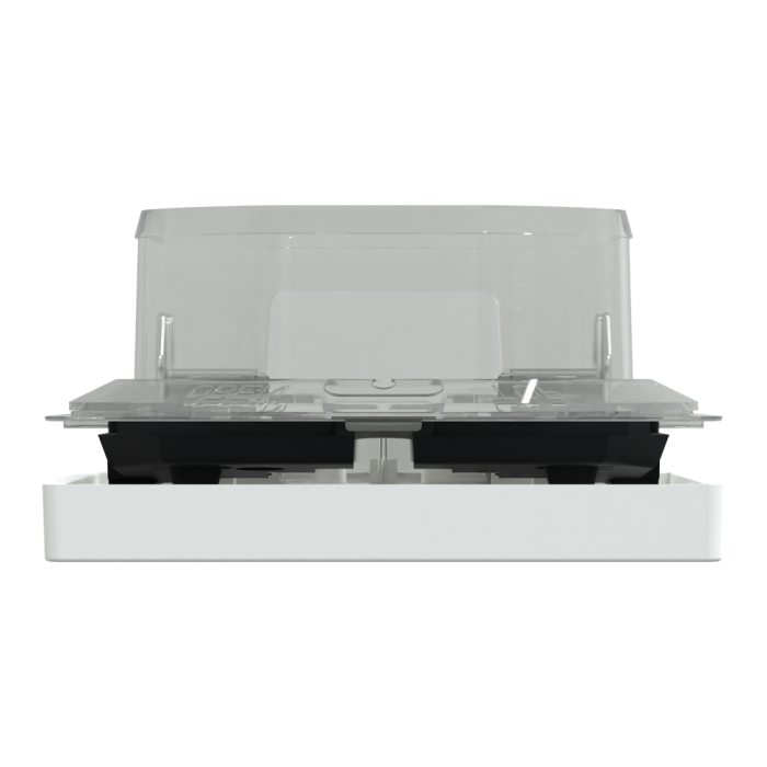 Клавіша, Merten, D-Life КЛАВІША 1-а IP44 БІЛ. ЛОТОС, лотосовий білий (ral 9003), Schneider Electric, [MTN3304-6035]