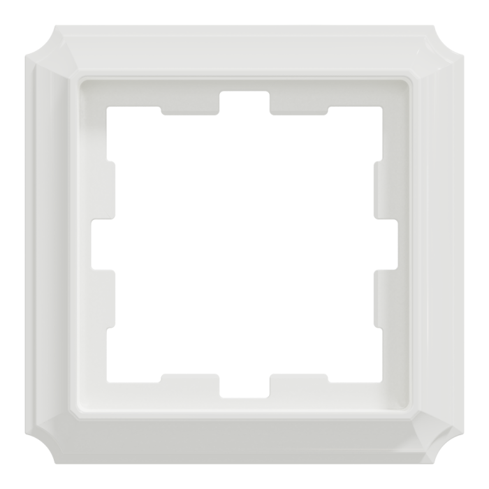 Рамка, біла, Merten, Schneider Electric [MTN4010-4735]