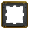 Рамка 1 постова, золота, Merten - Schneider Electric [MTN4010-4741]