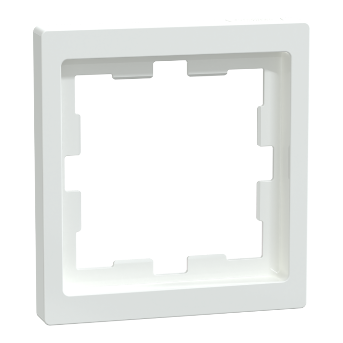 Рамка, біла, Merten, Schneider Electric [MTN4010-6535]