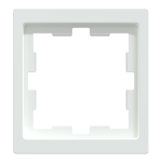 Рамка 1 постова, біла, Merten - Schneider Electric [MTN4010-6535]